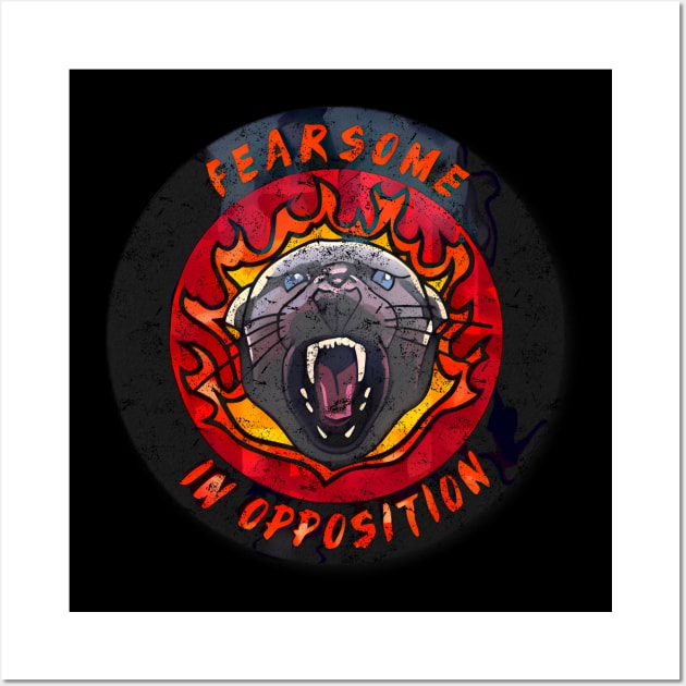 Fearsome In Opposition Wall Art by WE BOUGHT ZOO